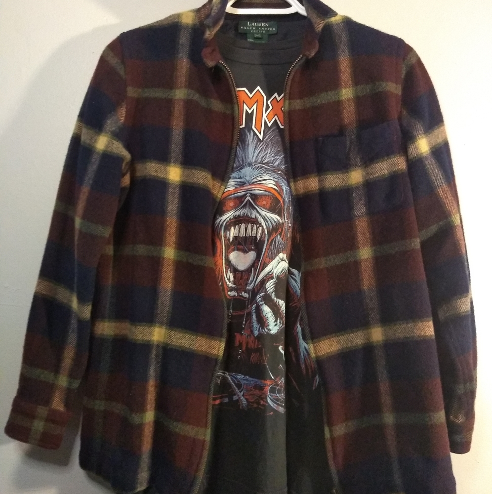 Ralph Lauren vintage plaid jacket